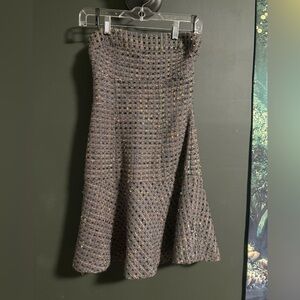 Bebe vintage sleeveless tweed dress